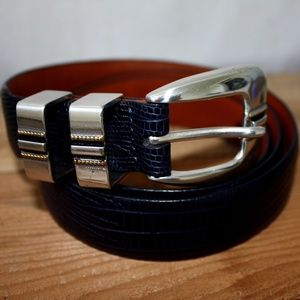 Black Leather Belt